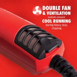 Lister Fusion Clipper In Case – Red -By Anna hair studio 258 40700 Fusion Clipper comfortable to hold 1024x1024 1