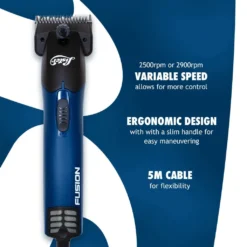 Lister Fusion Clipper In Case – Blue