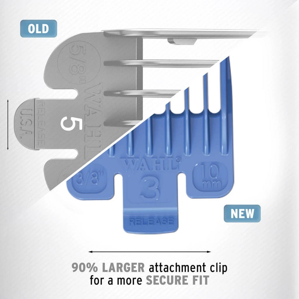Optimised Coloured Comb Attachment Set #1-8 3 Optimised Coloured Comb Attachment Set #1-8