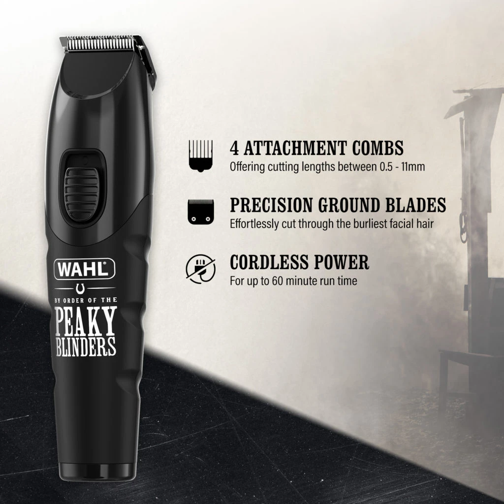 Peaky Blinders Beard Trimmer & Beard Oil Gift Set 3 Peaky Blinders Beard Trimmer & Beard Oil Gift Set