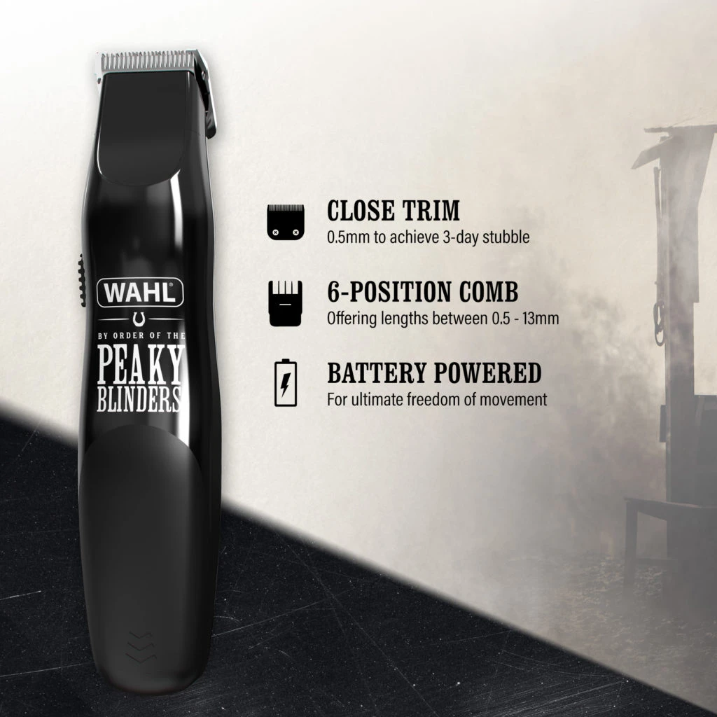 Peaky Blinders Battery Beard Trimmer Gift Set 3 Peaky Blinders Battery Beard Trimmer Gift Set