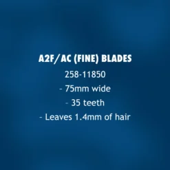 Lister A2F/AC (Fine) Blade -By Anna hair studio High A2F AC Fine Blades 258 11850 Info 1024x1024 1