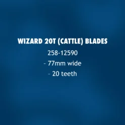 Lister Wizard 20T (Cattle) Blade