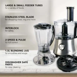 Compact Processor With Spiralizer Attachment