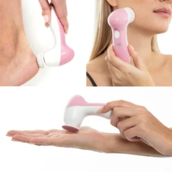 4 In 1 Cleansing Brush 8 4 In 1 Cleansing Brush -By Anna hair studio ZY046 4in1 Cleansing Brush Group Lifestyle Low JPG 1024x1024 1