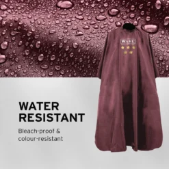 Burgundy Cape -By Anna hair studio ZY134 Burgundy Barber Cape Water Resistant 1024x1024 1