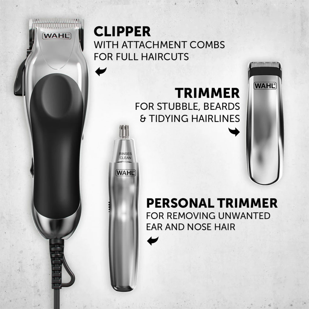 Deluxe Chromepro Grooming Set 3 Deluxe Chromepro Grooming Set